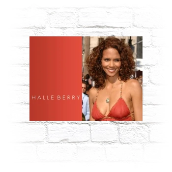 Halle Berry Metal Wall Art