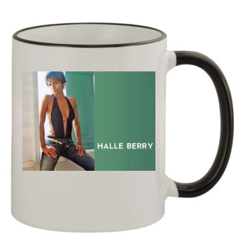 Halle Berry 11oz Colored Rim & Handle Mug