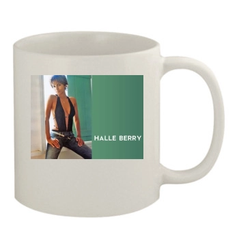 Halle Berry 11oz White Mug