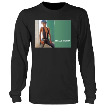 Halle Berry Men's Heavy Long Sleeve TShirt