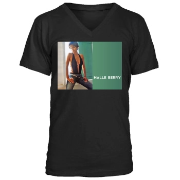 Halle Berry Men's V-Neck T-Shirt