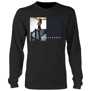 Halle Berry Men's Heavy Long Sleeve TShirt