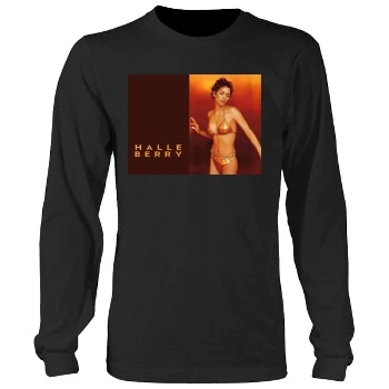 Halle Berry Men's Heavy Long Sleeve TShirt