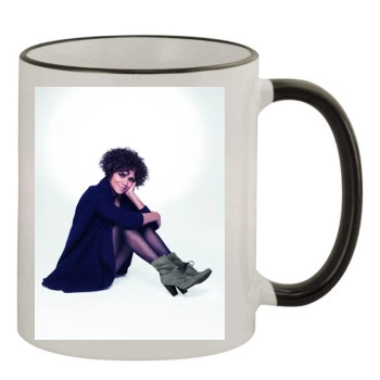 Halle Berry 11oz Colored Rim & Handle Mug