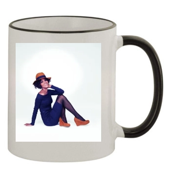 Halle Berry 11oz Colored Rim & Handle Mug