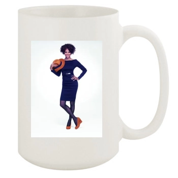 Halle Berry 15oz White Mug