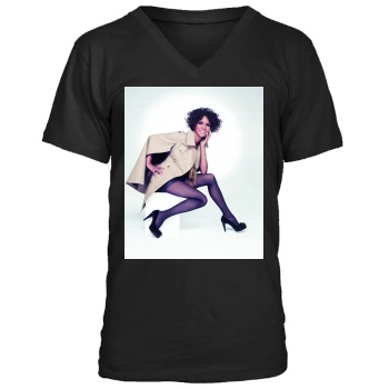 Halle Berry Men's V-Neck T-Shirt