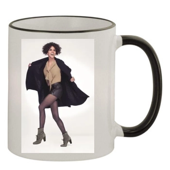 Halle Berry 11oz Colored Rim & Handle Mug