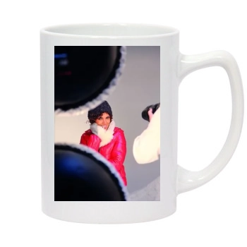 Halle Berry 14oz White Statesman Mug