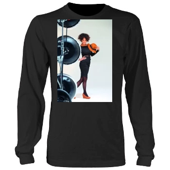 Halle Berry Men's Heavy Long Sleeve TShirt