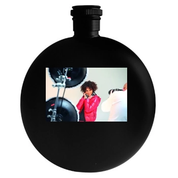 Halle Berry Round Flask