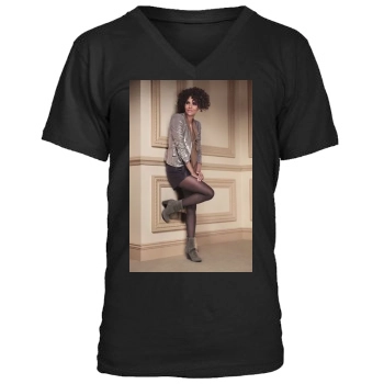 Halle Berry Men's V-Neck T-Shirt