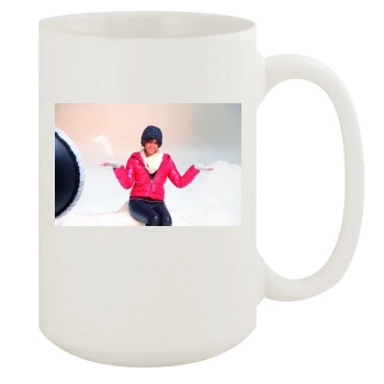 Halle Berry 15oz White Mug