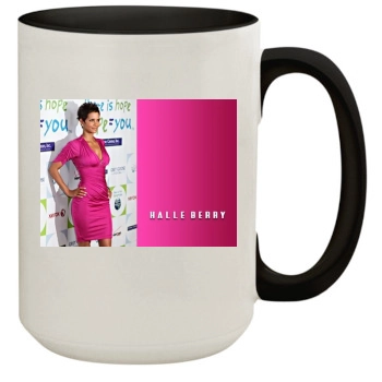 Halle Berry 15oz Colored Inner & Handle Mug