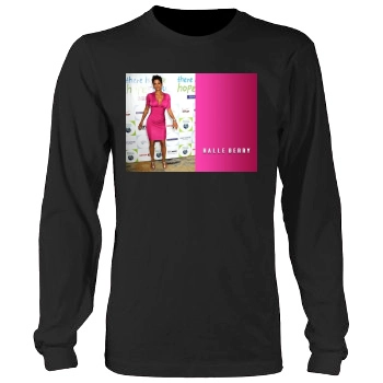 Halle Berry Men's Heavy Long Sleeve TShirt