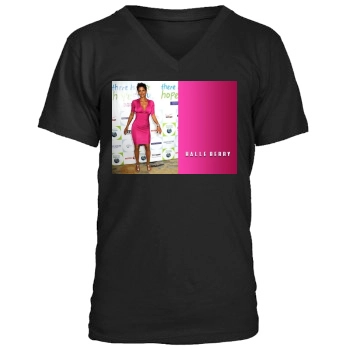 Halle Berry Men's V-Neck T-Shirt