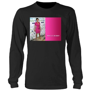 Halle Berry Men's Heavy Long Sleeve TShirt