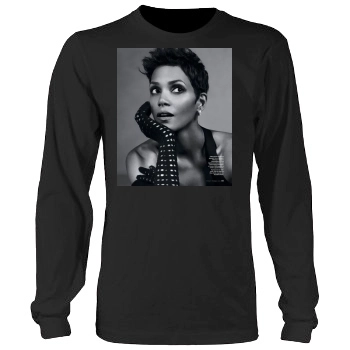 Halle Berry Men's Heavy Long Sleeve TShirt