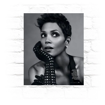 Halle Berry Metal Wall Art