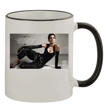 Halle Berry 11oz Colored Rim & Handle Mug