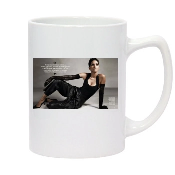 Halle Berry 14oz White Statesman Mug