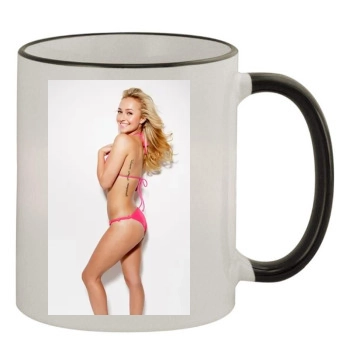 Hayden Panettiere 11oz Colored Rim & Handle Mug