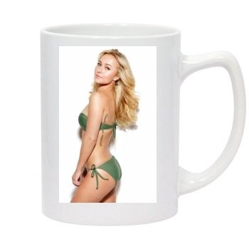 Hayden Panettiere 14oz White Statesman Mug