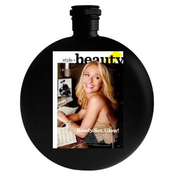 Hayden Panettiere Round Flask