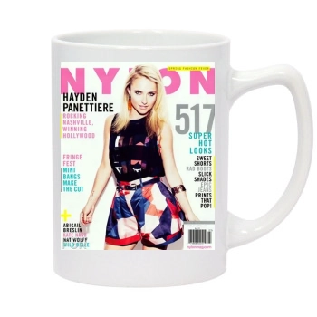 Hayden Panettiere 14oz White Statesman Mug