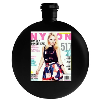 Hayden Panettiere Round Flask