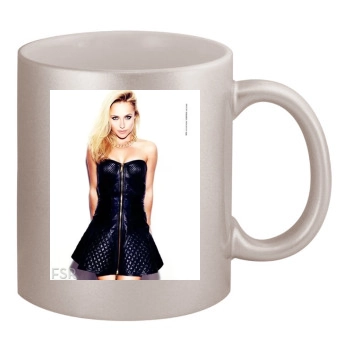 Hayden Panettiere 11oz Metallic Silver Mug