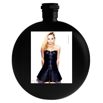 Hayden Panettiere Round Flask