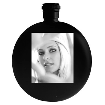 Hayden Panettiere Round Flask