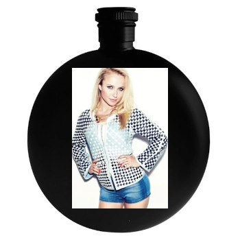 Hayden Panettiere Round Flask