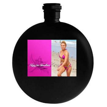 Hayden Panettiere Round Flask