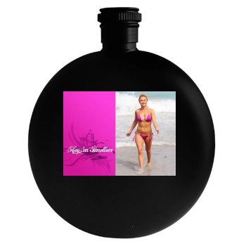 Hayden Panettiere Round Flask