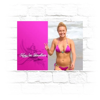 Hayden Panettiere Metal Wall Art