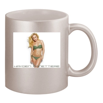 Hayden Panettiere 11oz Metallic Silver Mug