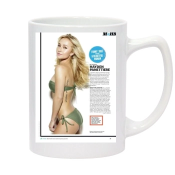 Hayden Panettiere 14oz White Statesman Mug