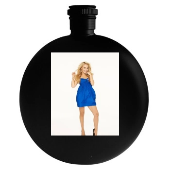 Hayden Panettiere Round Flask