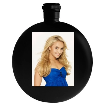 Hayden Panettiere Round Flask