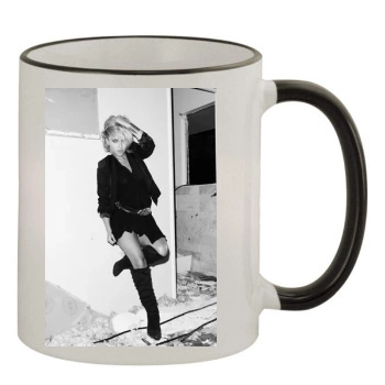 Hayden Panettiere 11oz Colored Rim & Handle Mug