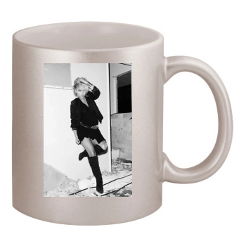 Hayden Panettiere 11oz Metallic Silver Mug