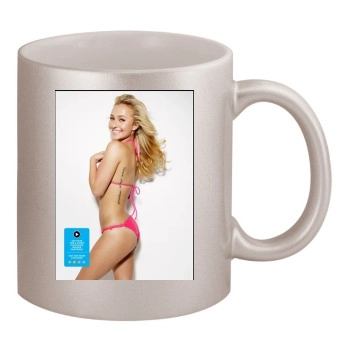 Hayden Panettiere 11oz Metallic Silver Mug