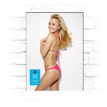 Hayden Panettiere Metal Wall Art