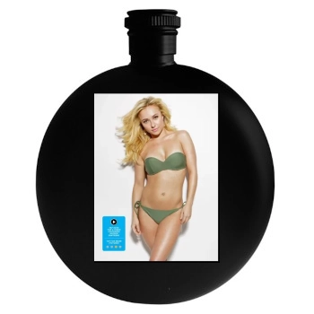 Hayden Panettiere Round Flask