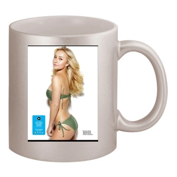 Hayden Panettiere 11oz Metallic Silver Mug