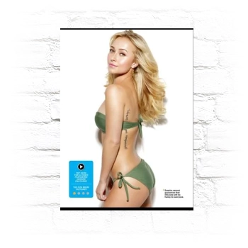 Hayden Panettiere Metal Wall Art