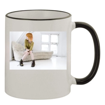 Hayley Williams 11oz Colored Rim & Handle Mug