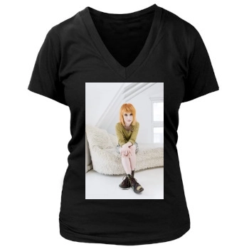 Hayley Williams Women's Deep V-Neck TShirt